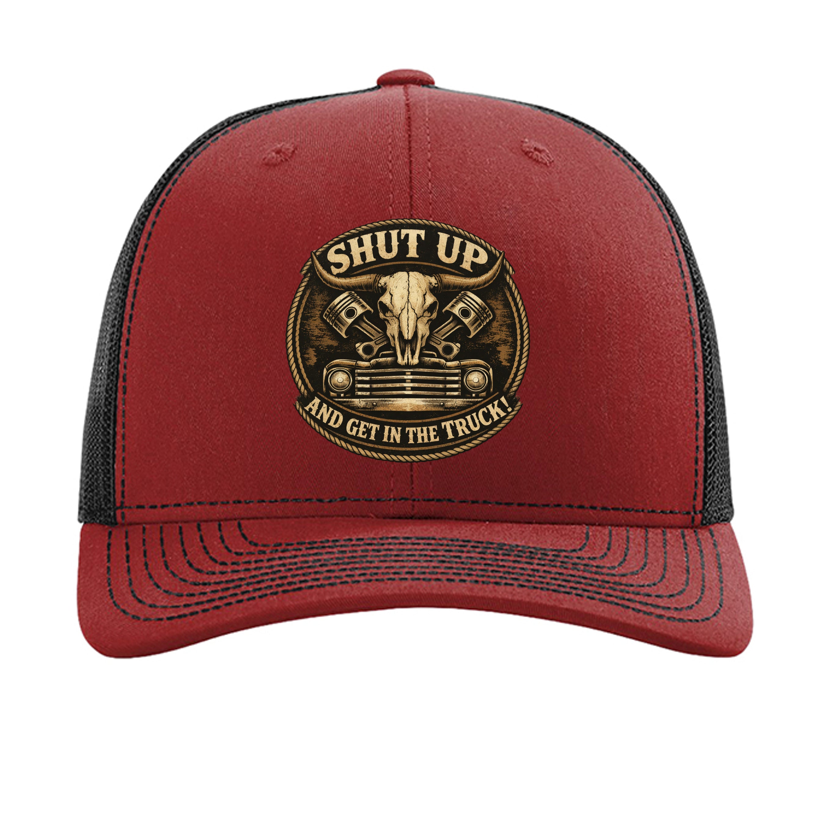 Cardinal/ Black - 112 - FRONT