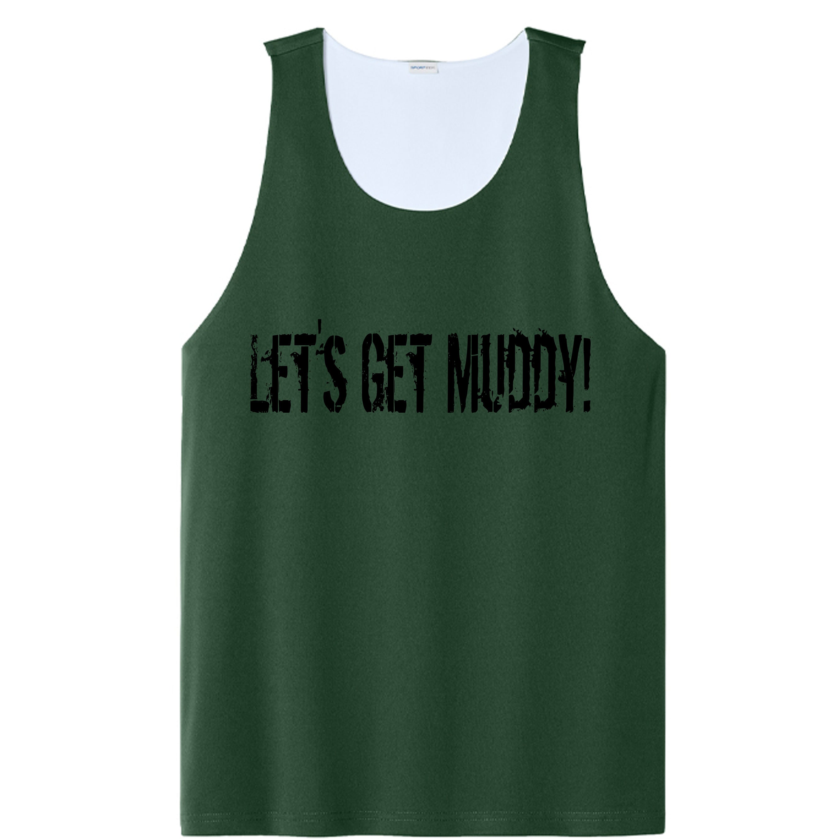 Forest Green/ White - ST551 - FRONT